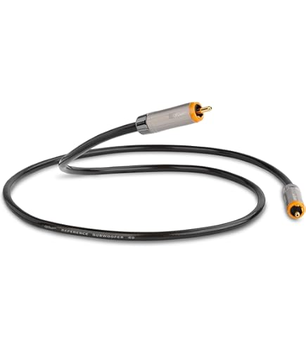 Amazon.com: QED Performance Subwoofer Cable 3M : Electronics
